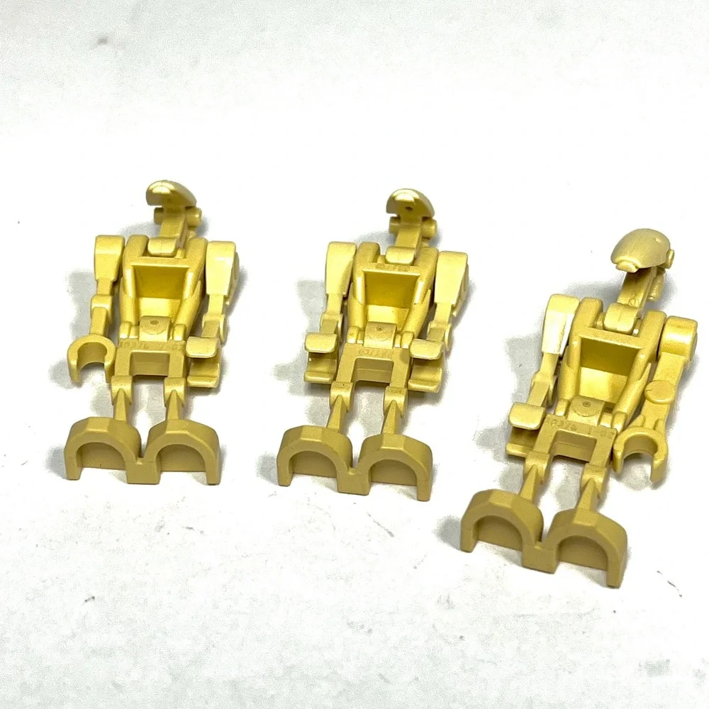 LEGO Star Wars Battle Droid Minifigures Tan B1 Droid Lot of 3 sw0001c